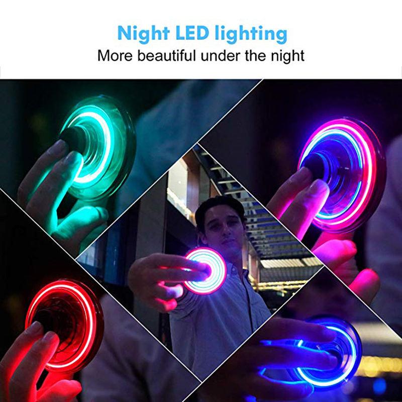 Bola Giratória Voadora Mini Drone LED UFO Tipo Helicóptero Voador Natal Aniversário Presente