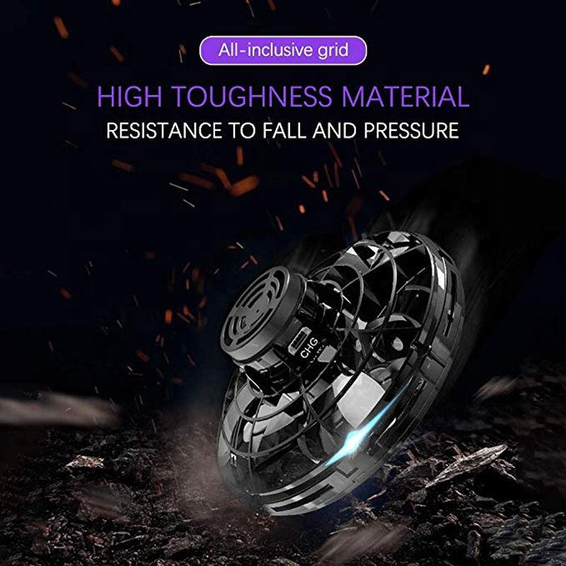 Bola Giratória Voadora Mini Drone LED UFO Tipo Helicóptero Voador Natal Aniversário Presente