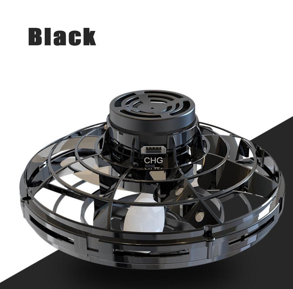 Bola Giratória Voadora Mini Drone LED UFO Tipo Helicóptero Voador Natal Aniversário Presente